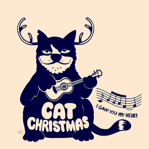 Cat Christmas Last Chrismas